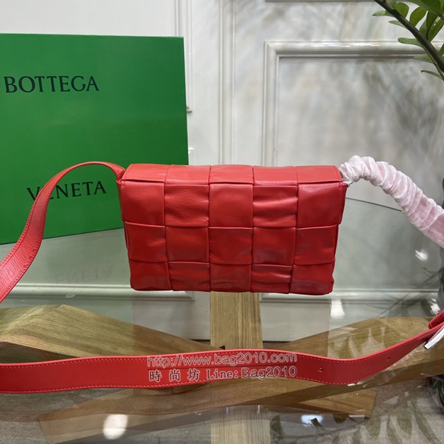 Bottega veneta高端女包 KF0022 寶緹嘉CASSETTE五格油臘皮女包 BV經典款小牛皮編織單肩斜挎包  gxz1347